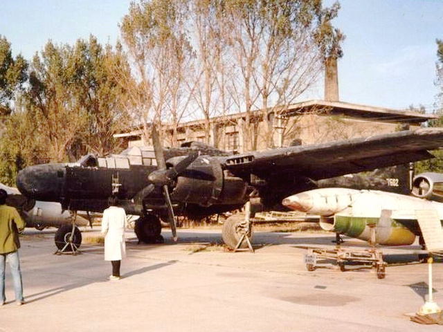 北京航空學院陳列的P-61戰鬥機