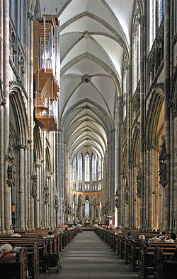 科隆大教堂走廊