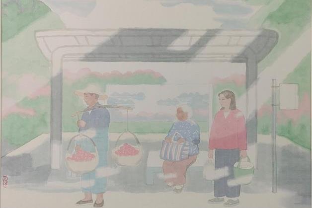 綠水青山(田黎明創作畫作) 綠水青山(田黎明創作畫作)