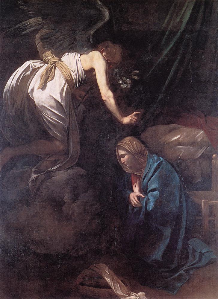1608年卡拉瓦喬作油畫
