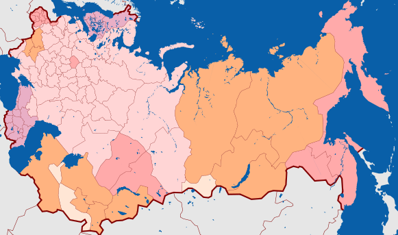 1914年俄羅斯的行政區劃