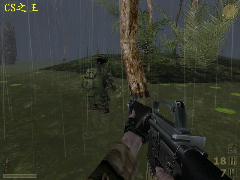 遊戲模擬的叢林環境