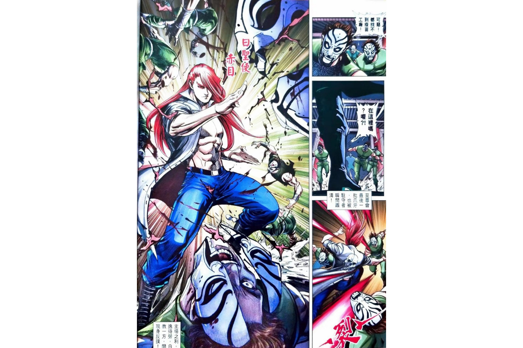 赤目(漫畫《新著龍虎門》中的角色) 赤目(漫畫《新著龍虎門》中的角色)