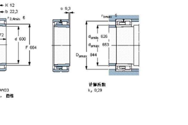 SKF NNU40/600KM/W33軸承 SKF NNU40/600KM/W33軸承