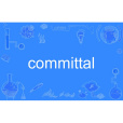 committal committal