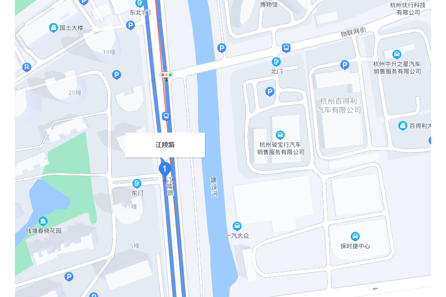 江陵路(杭州市濱江區南北向城市次幹路) 江陵路(杭州市濱江區南北向城市次幹路)