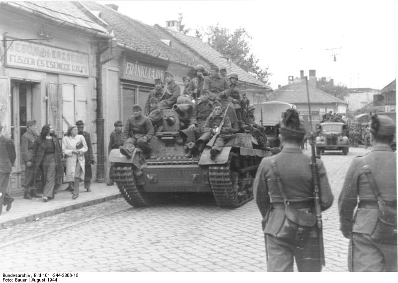 德軍及匈牙利法西斯軍隊