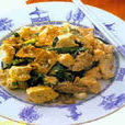 豆腐炒韭菜 豆腐炒韭菜