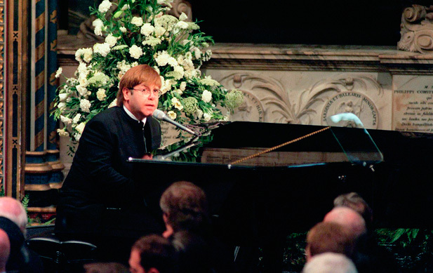 黛安娜王妃葬禮獻唱（1997年）