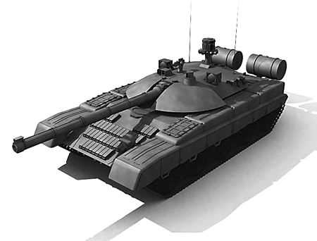 T-95坦克想像圖