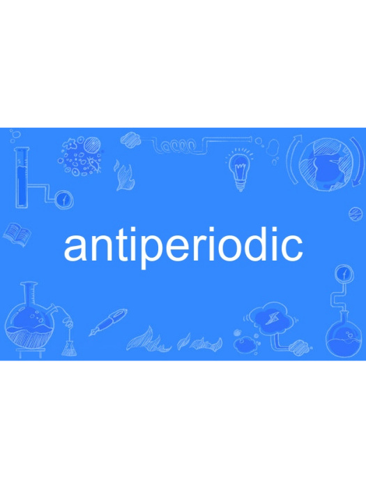 antiperiodic antiperiodic