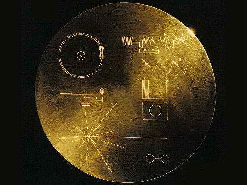 旅行者號攜帶的“地球之聲”金唱盤