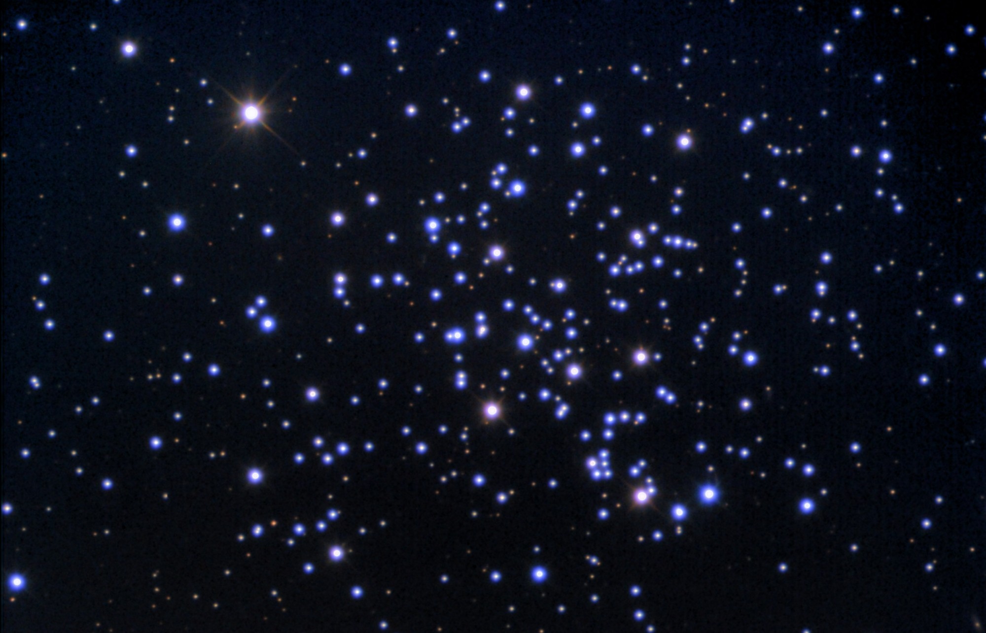 Misti Mountain Observatory拍攝的M67圖像