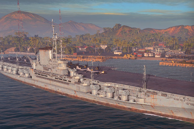 中途島(端游《戰艦世界》中的戰艦角色) 中途島(端游《戰艦世界》中的戰艦角色)