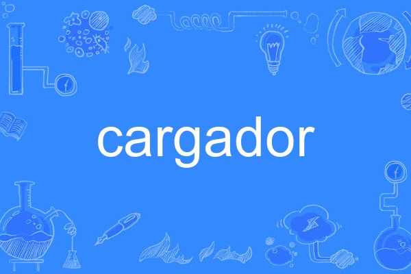 cargador cargador