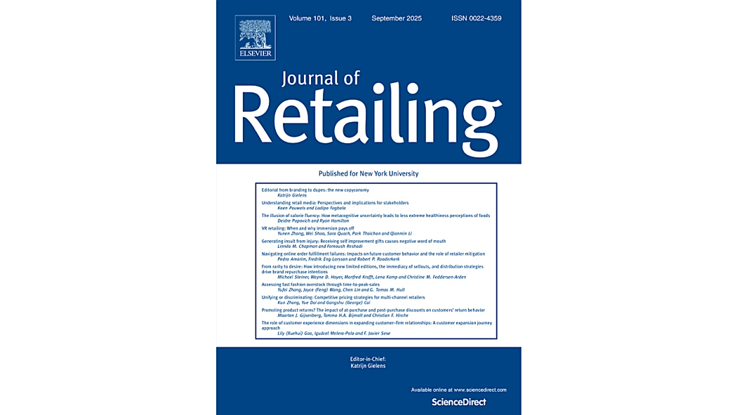 Journal of Retailing Journal of Retailing