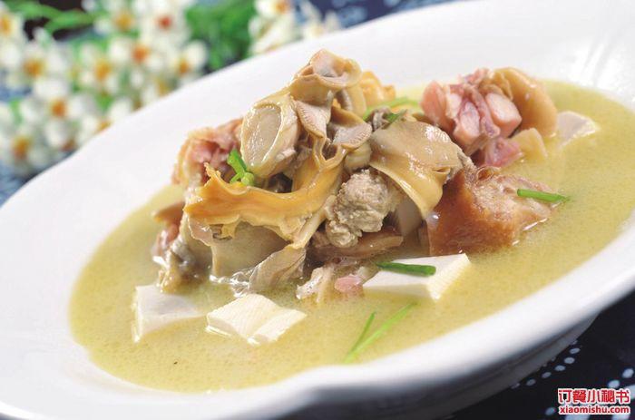 河蚌臘雞燉豆腐