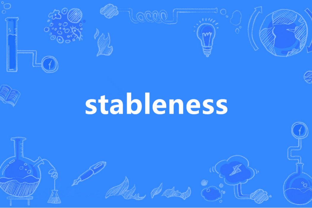 stableness