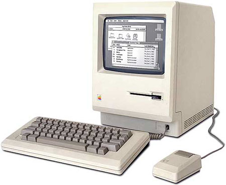 1984年推出的蘋果Ⅱ型，麥金托什機