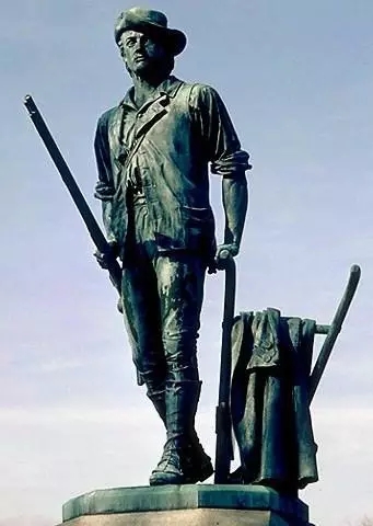 美國軍人雕像