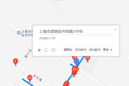 向民路318號 向民路318號