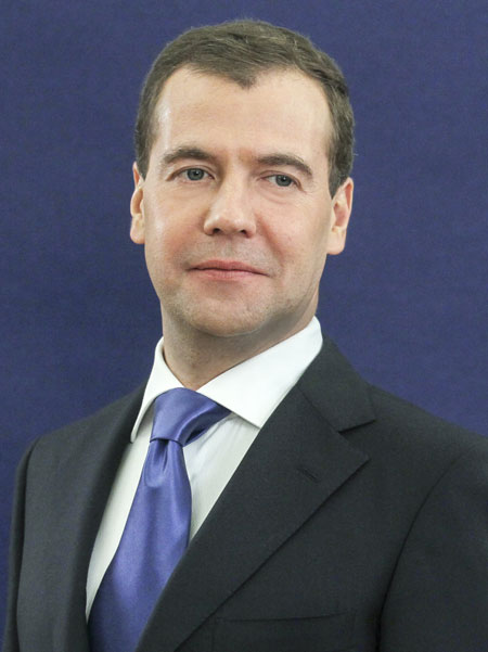 俄羅斯總理梅德韋傑夫