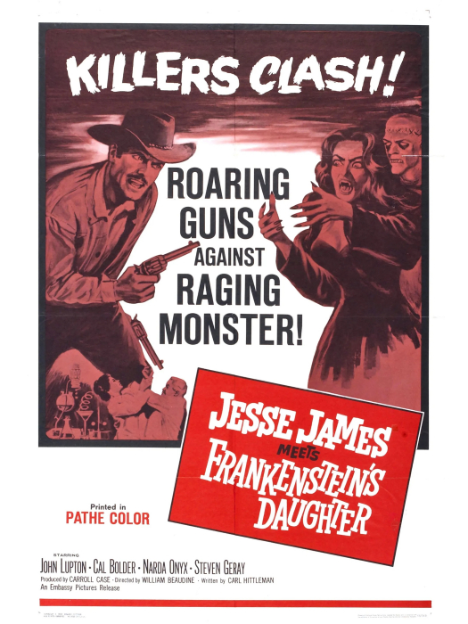 傑西·詹姆斯遇見科學怪人的女兒(Jesse James Meets Frankenstein's Daughter) 傑西·詹姆斯遇見科學怪人的女兒(Jesse James Meets Frankenstein's Daughter)