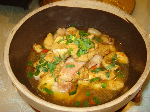 油豆腐泡菜鍋