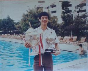 1986年的湯姆斯杯比賽中國隊獲冠軍