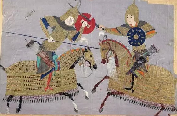 傳統的中亞-波斯式具裝騎兵