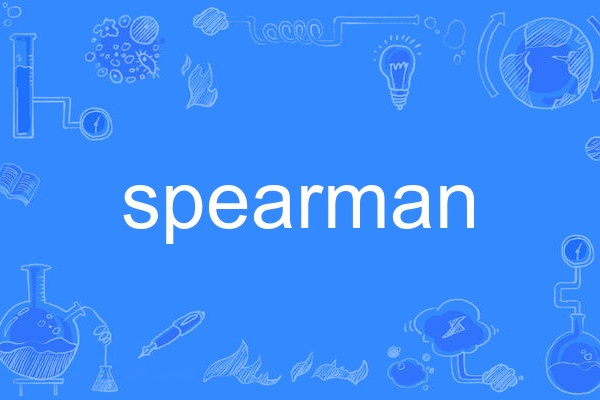 spearman spearman