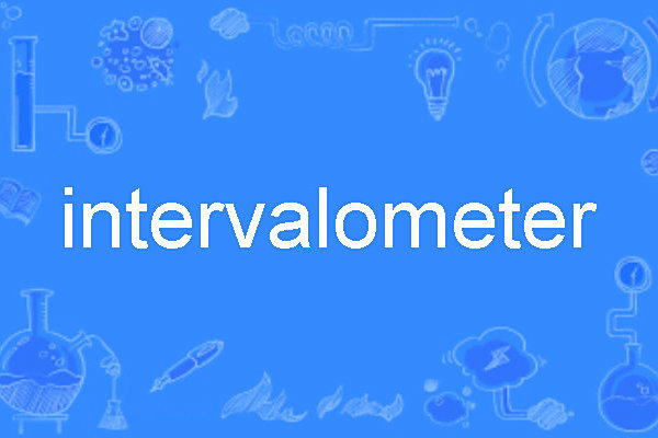 intervalometer intervalometer