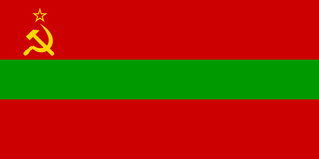 摩爾多瓦原國旗（現在德涅斯特沿岸使用）