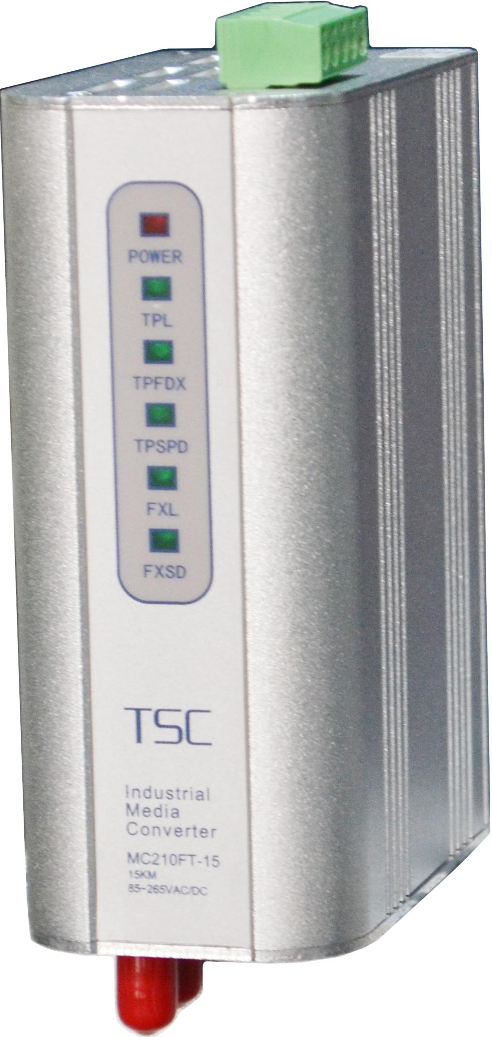 TSC工業級光電介質轉換器