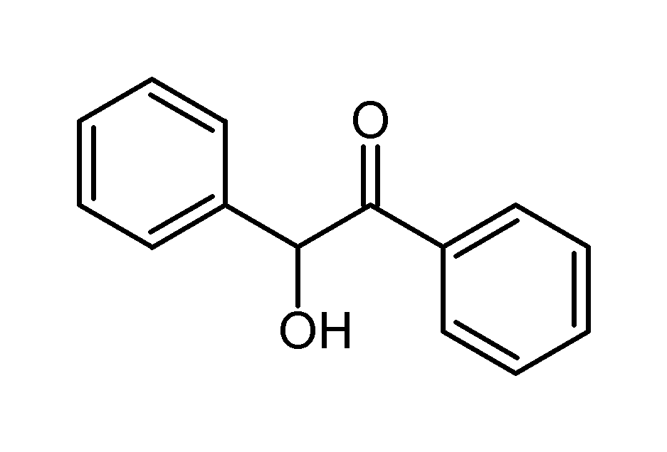2-羥基-2-苯基苯乙酮的結構簡式