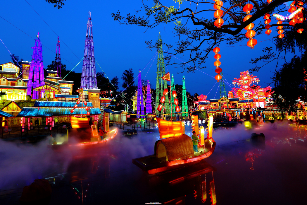 自貢彩燈公園(人民公園(自貢市境內公園)) 自貢彩燈公園(人民公園(自貢市境內公園))