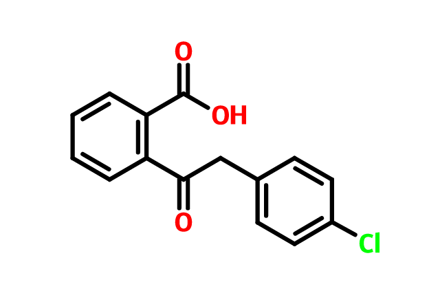 2-（4-氯苯乙醯基）苯甲酸