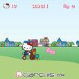 Hello Kitty騎車