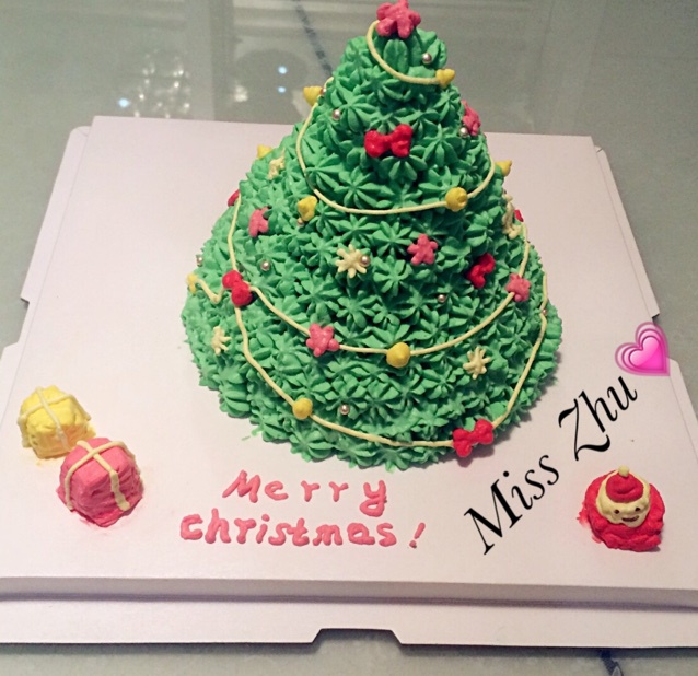 聖誕樹蛋糕