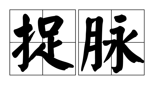 捉脈 捉脈