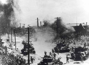 1950年6月朝鮮內戰爆發後