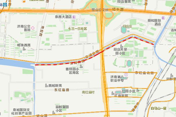 安瀾南路(濟南市安瀾南路)