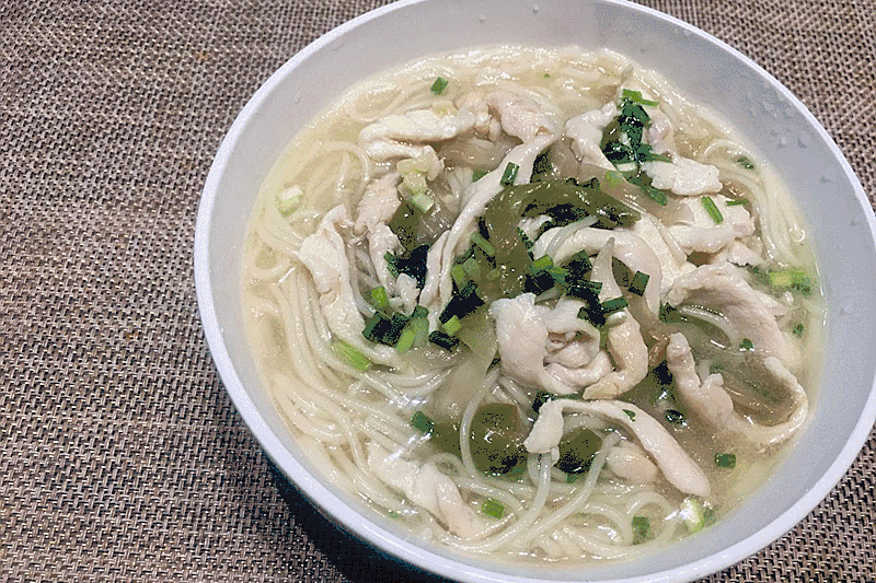 榨菜雞絲麵 榨菜雞絲麵