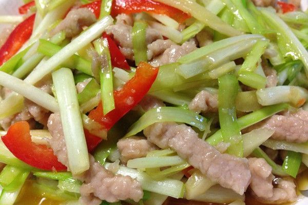 韭芽肉絲 韭芽肉絲