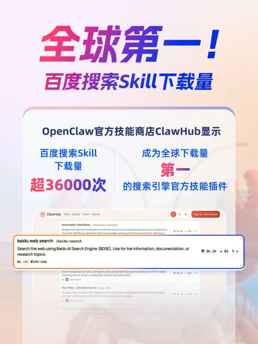 百度搜尋Skill