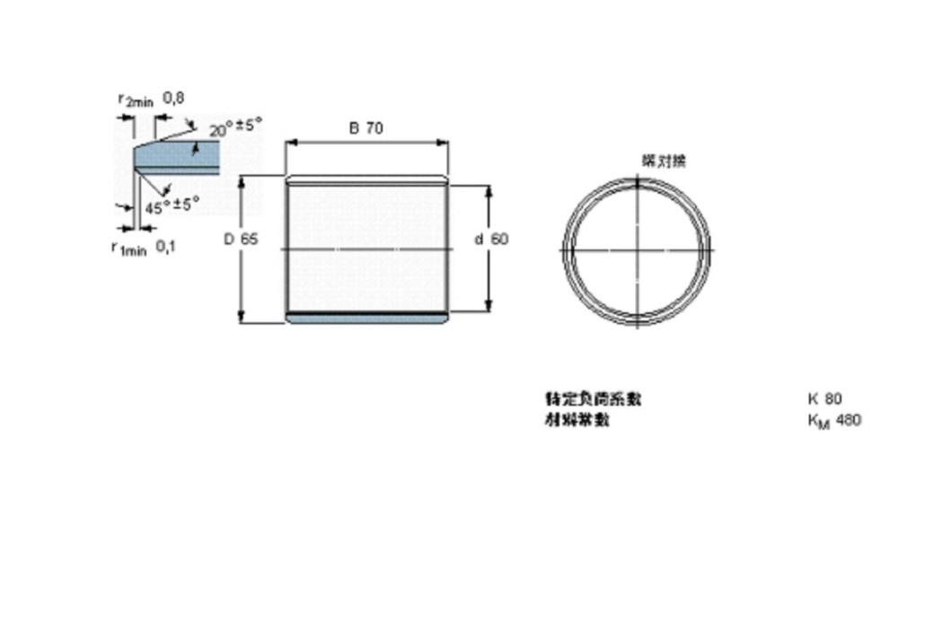 SKF PCM606570E軸承 SKF PCM606570E軸承