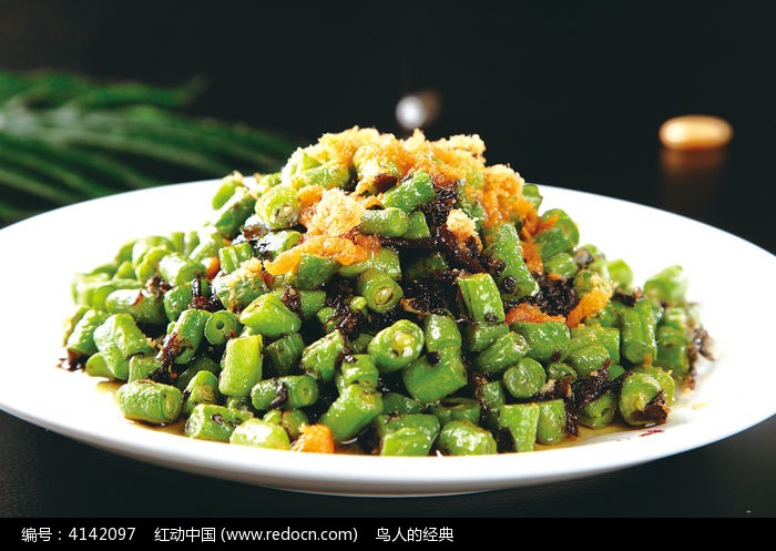 橄欖菜清炒四季豆
