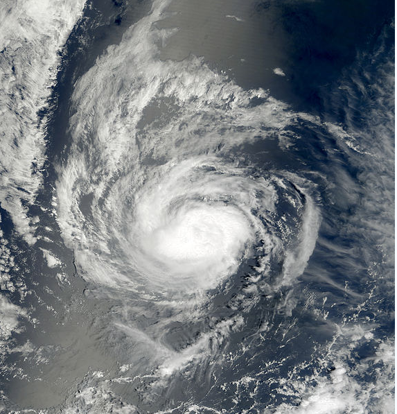 颶風克里斯蒂 衛星雲圖