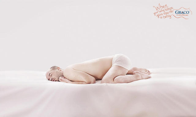 graco cribs嬰兒床 系列平面廣告創意