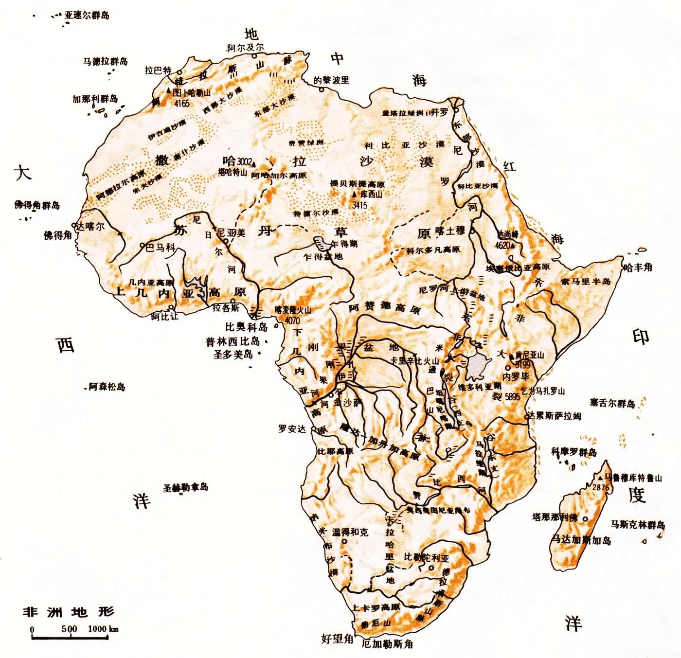 非洲氣候圖
